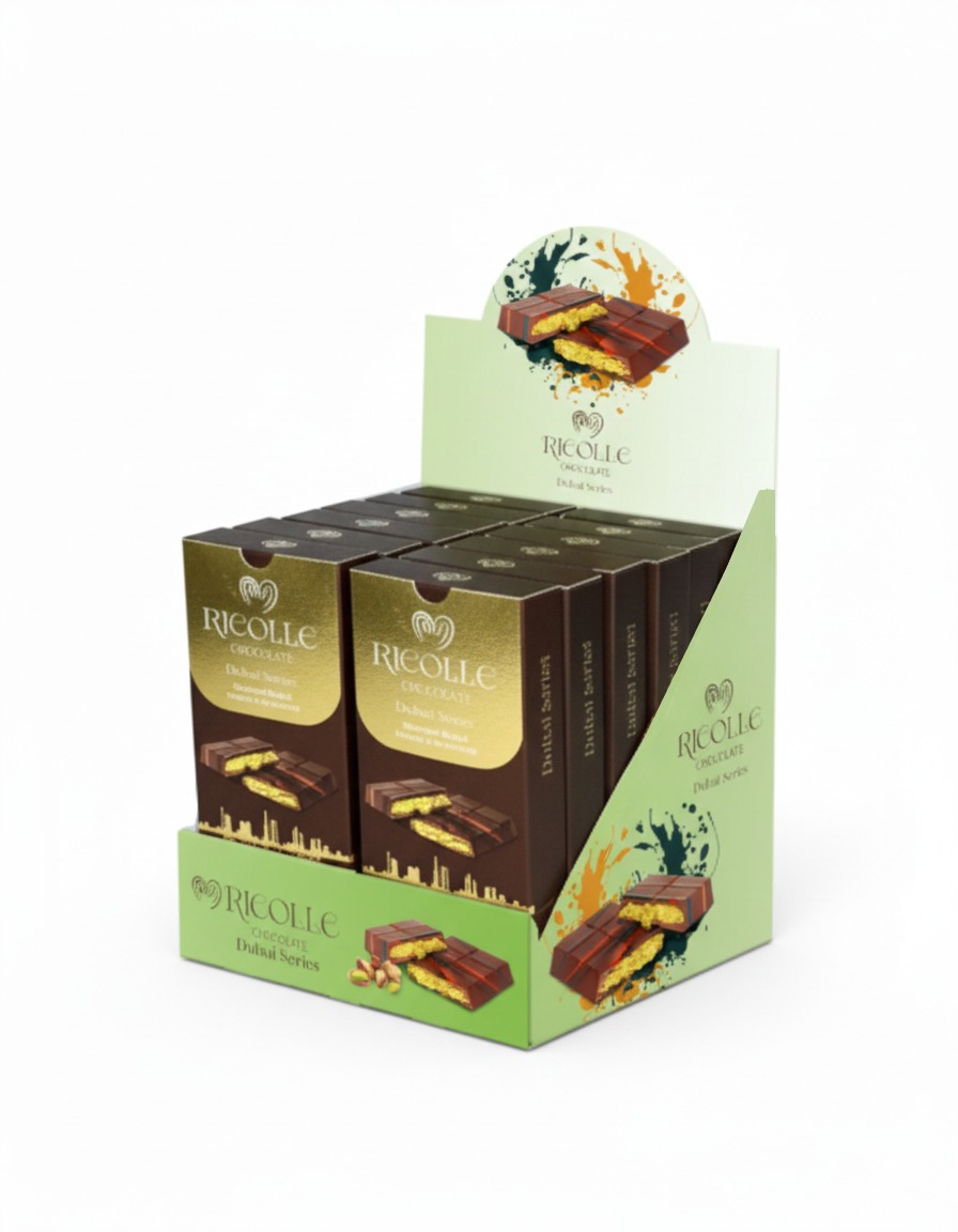 Ricolle Chocolate Dubai Series 200 Gr - Görsel 3