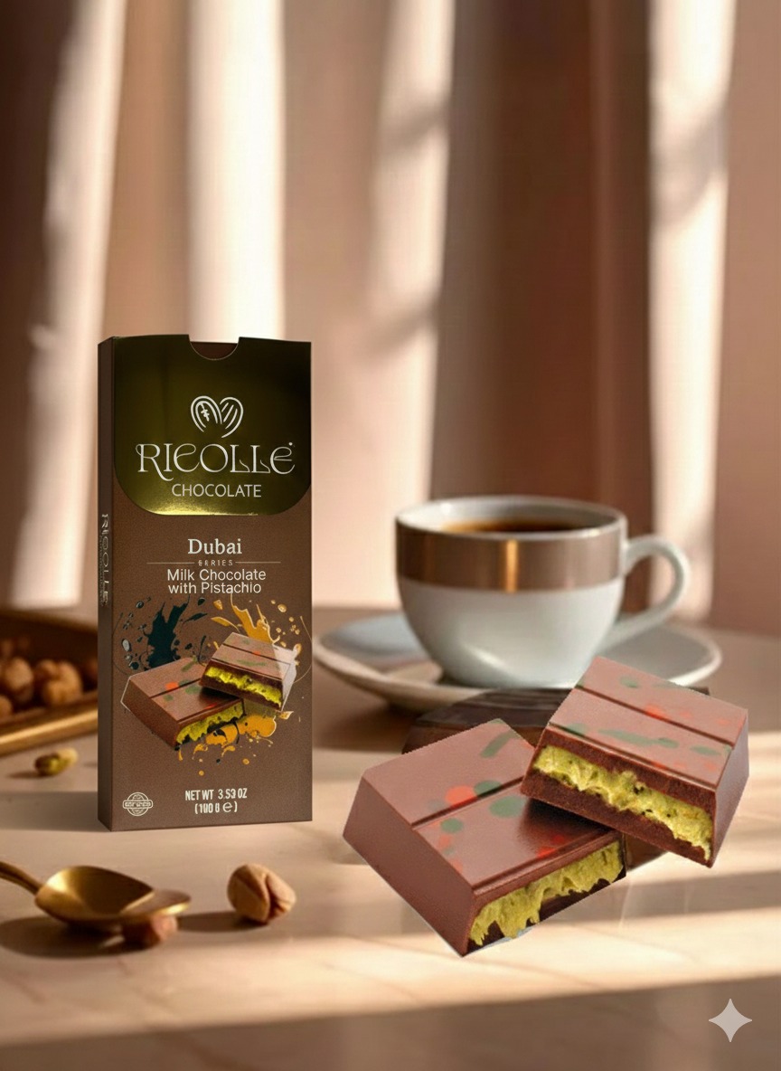 Ricolle Chocolate Dubai Series 100 Gr